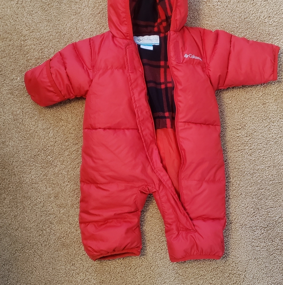 Columbia infant snowsuit